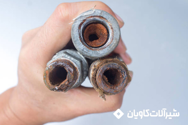 رسوب و انسداد لوله